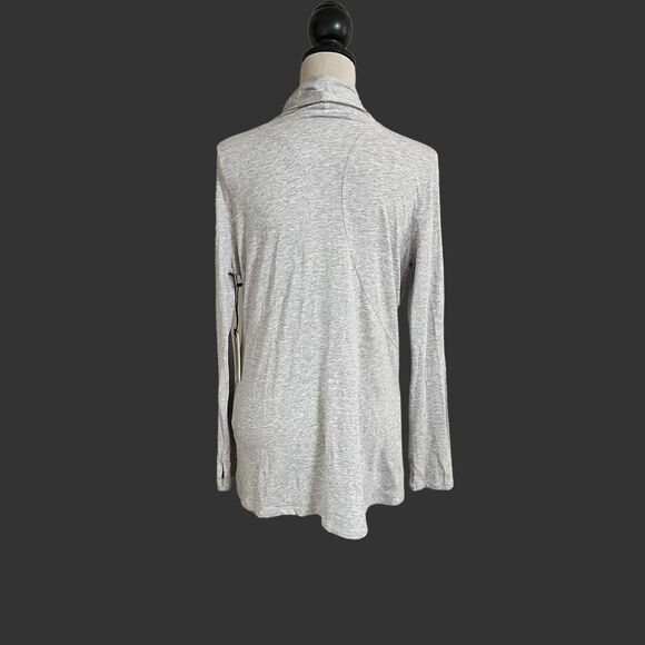 Warrior by Danica Patrick Gray and Gold zip up Asymmetrical Jacket Size … - Picture 3 of 6